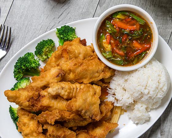 Image: Crispy Flounder